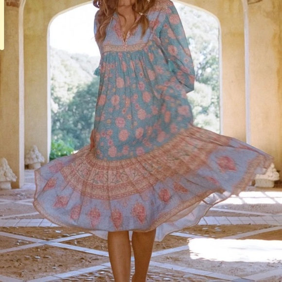 Spell Love Story Boho Dress NWT XXL - Picture 3 of 7